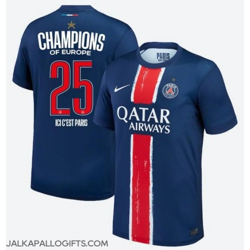 Paris Saint-Germain Kotipaita 2024-25 UCL Champions Lyhythihainen